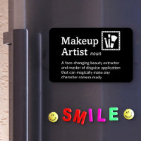 Makeup Artist Definition - Film Crew 4" x 6" Flex