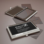 Makeup Artist Definition - Film Crew Business Card Holder<br><div class="desc">Transform your professional look with a Business Card Holder that honours the Makeup Artist’s craft. From face-changing magic to camera-ready perfection,  this accessory reflects your artistry and attention to detail.</div>