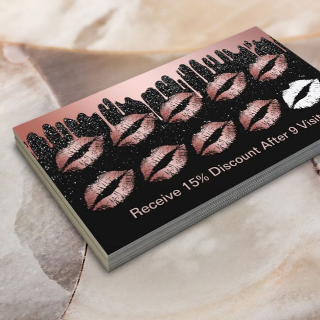 Makeup Artist Dripping Rose Gold Lips Loyalty (Creator Uploaded)