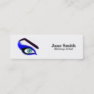 Makeup Artist/Eyebrow Waxing Mini Business Card