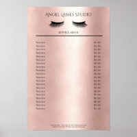 Makeup Artist Eyelash Extensions Preisliste