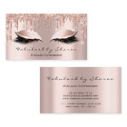 Makeup Artist Eyelash Lashes Glitter Drips Rose