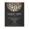 Makeup Artist Gold Circles Beauty Salon Menu