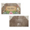Makeup Artist Hair Salon Rustic Floral Wooden