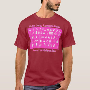 Makeup Artist I Like Long Romantic Walks Down T-Shirt
