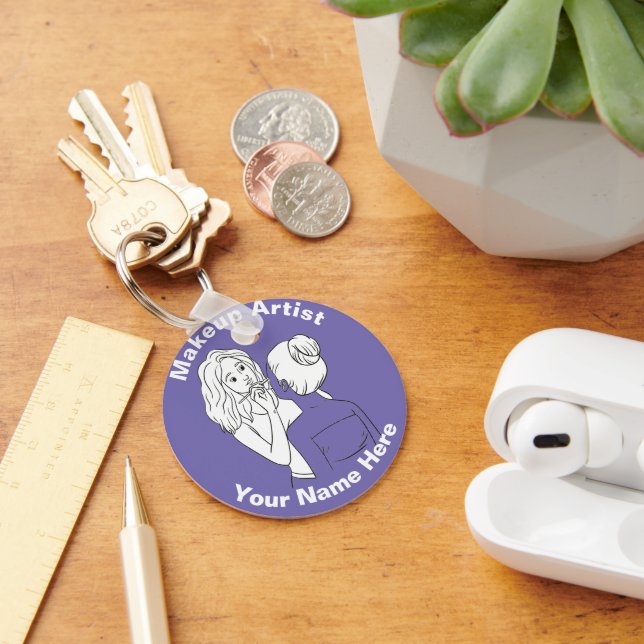 Makeup Artist Keychain (Desk)