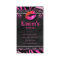 Makeup Artist Lips N Lace Pink Zebra