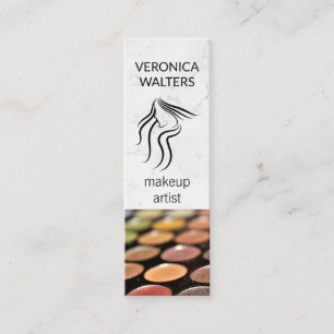 Makeup Artist Makeup Palette Beautician Mini Business Card