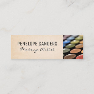 Makeup Artist   Makeup Palettes Mini Business Card