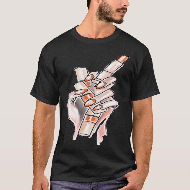 Makeup Artist Makeup T-Shirt (Front)