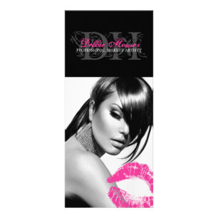 Makeup Artist Menu Rack Card