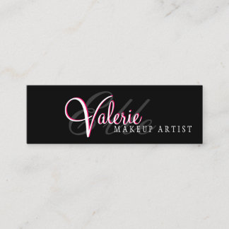 Makeup Artist Mini Business Card