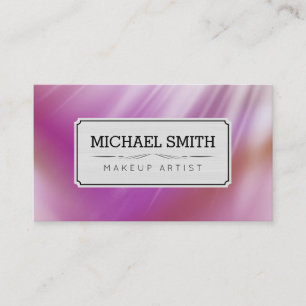 Makeup Artist Modern Galaxy #18 Business Card