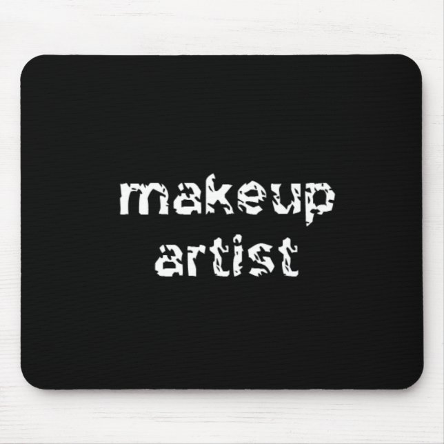 Makeup Artist Mouse Pad (Front)
