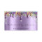 Makeup Artist Nails Eyelash Drips Purple Holograph