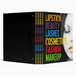 Makeup Artist Portfolio Binder