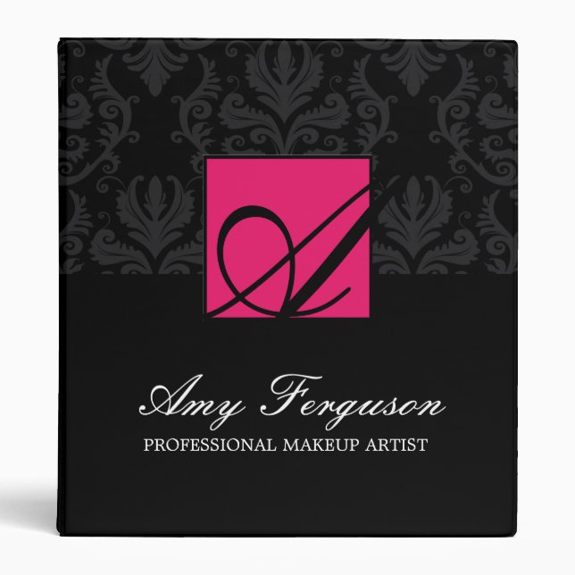 Makeup Artist Portfolio Binder (Front)