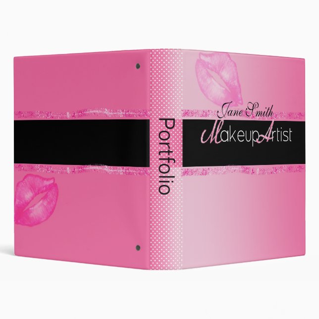 makeup artist portfolio binder (Background)