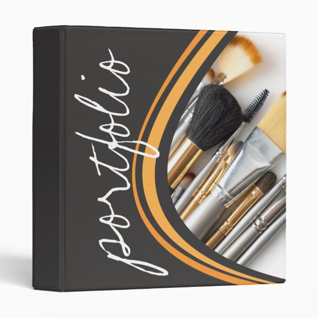 Makeup Artist Portfolio Binder (Front/Spine)