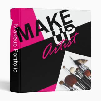 Makeup Artist Pro Portfolio Appointment Book Binder