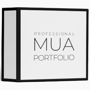 Makeup Artist Professional Portfolio  3 Ring Binde Binder