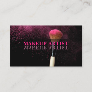Makeup Artist Salon Business Card