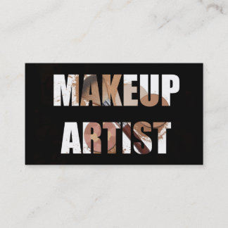 Makeup Artist Salon Business Card