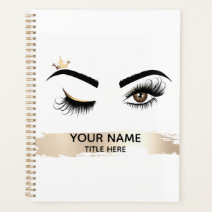 Makeup artist Wink Eye Beauty Salon Lash Extension Planner