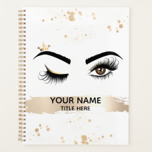Makeup artist Wink Eye Beauty Salon Lash Extension Planner