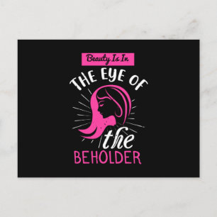 Makeup Beauty Is In The Eye Of Beholder Postcard
