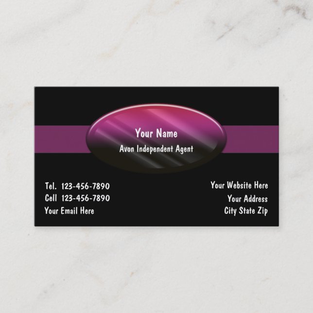 Makeup Business Cards (Front)