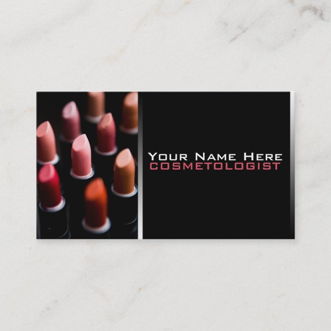 Makeup Business Cards (Front)