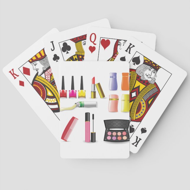 Makeup Cosmetic Playing Cards (Back)
