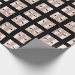 Makeup Event Lashes Rose Spark Bridal Sweet16th Wrapping Paper<br><div class="desc">florenceK design</div>