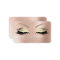 Makeup Eyebrow Eyes Lashes Glitter Rose Gold