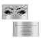 Makeup Eyebrow Lash Glitter Drip Grey Silver Spark