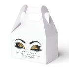 Makeup Eyebrows Lashes  Social Sepia Gold White