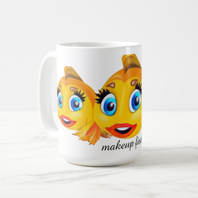 MAKEUP FISH mug (Front Left)