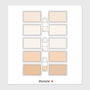 Makeup Foundation Create Your Own Vinyl Labels