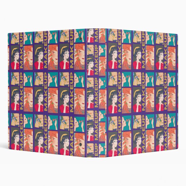 MAKEUP GIRLS BINDER (Background)