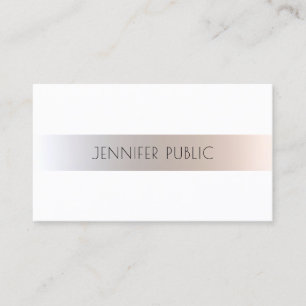 Makeup Hair Stylist Cosmetologist Fashionable Glam Business Card
