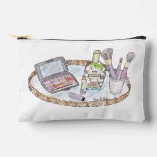 Makeup Illustration Vintage Inspired Bag