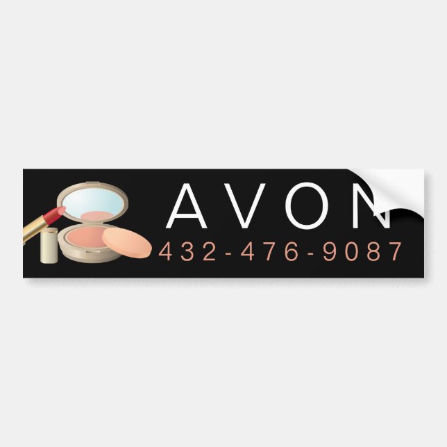 Makeup Independent Rep Avon  Bumper Sticker (Front)