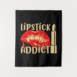 Makeup - Lipstick Addict Tapestry