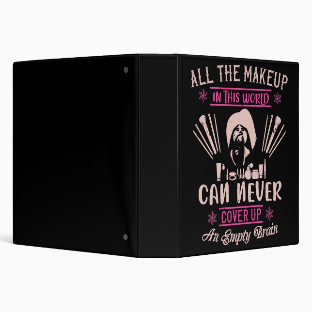Makeup - Make-up Can't Cover Empty Brain Binder (Background)