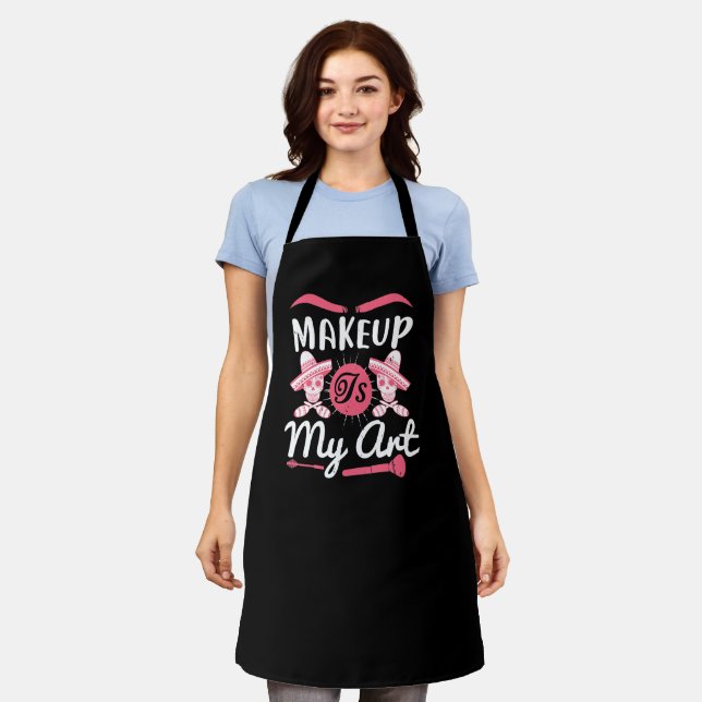 Makeup - Makeup Is My Art Apron (Worn)