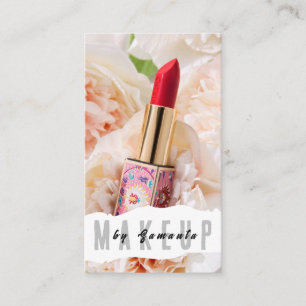 Makeup PMU Microblading Henna Salon Business Card