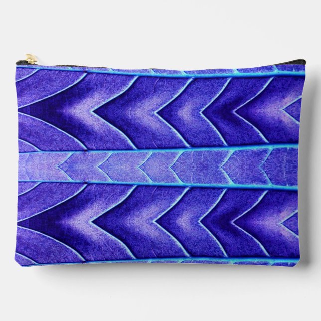 Makeup Pouch, A trendy cute blue colour design  Ac Accessory Pouch (Front)