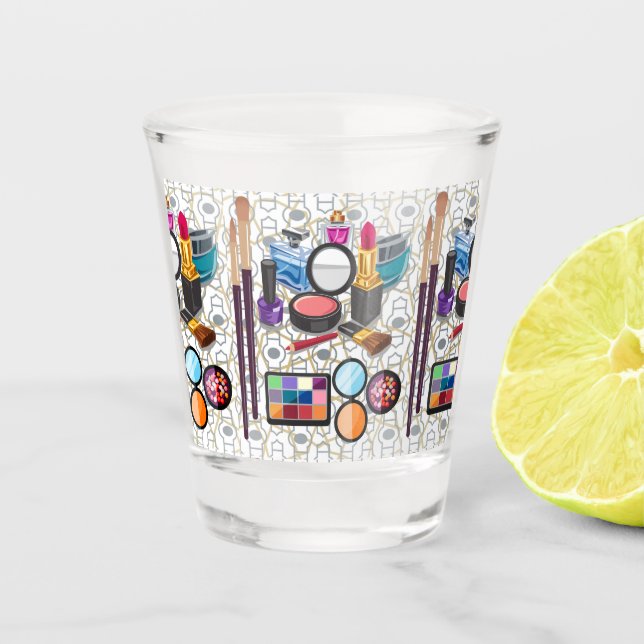 makeup shot glass (Front)