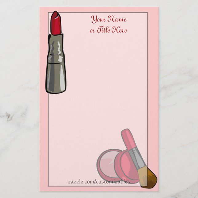Makeup Stationery (Front)